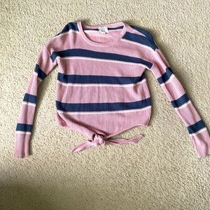 Crop sweater